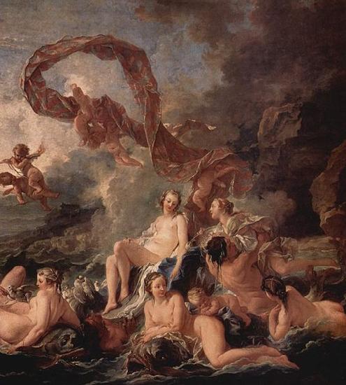 Francois Boucher The Triumph of Venus, also known as The Birth of Venus oil painting image